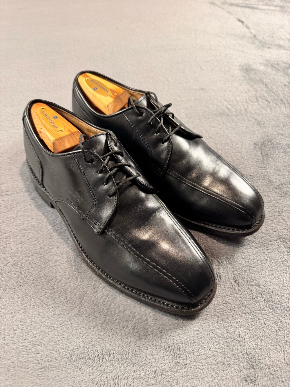 FootJoy Classics Black Leather Derby Dress Shoes
